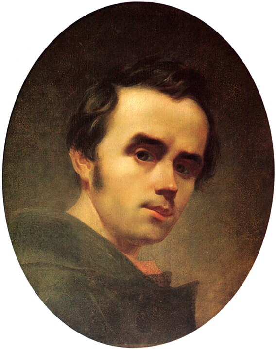 Тарас Шевченко, автопортрет 1840